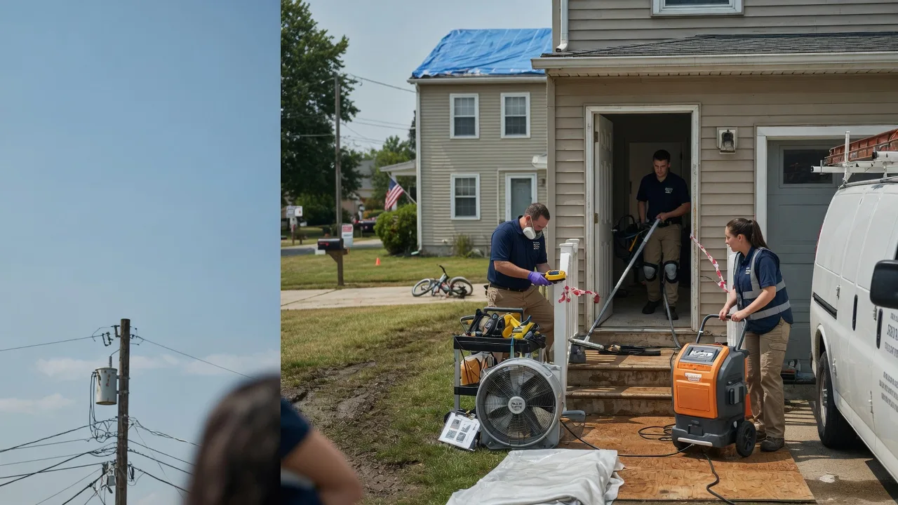 Water Damage Repair in Churubusco, IN near me
